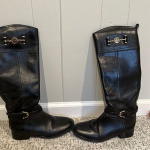 TortBurch tall Riding Boots
